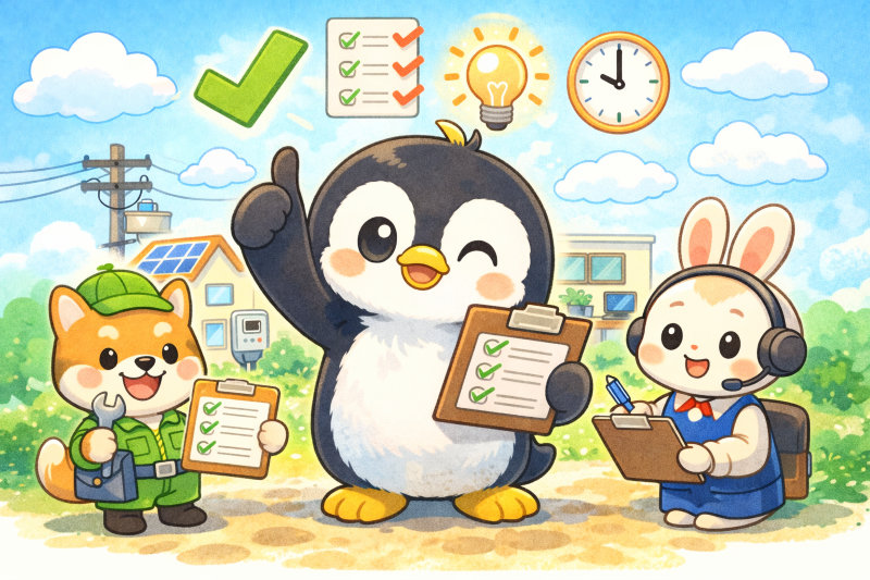 まとめ｜スムーズな開通のために最初に確認したいこと