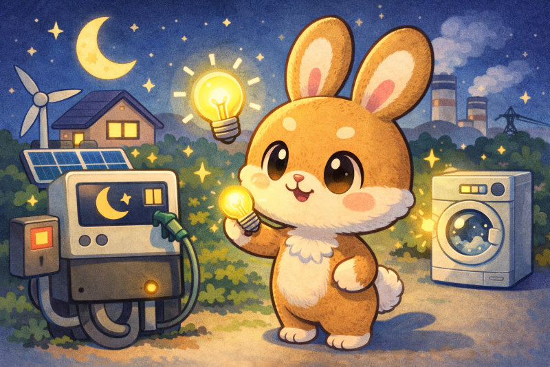 夜間電力プランの特徴を理解して納得感を高める